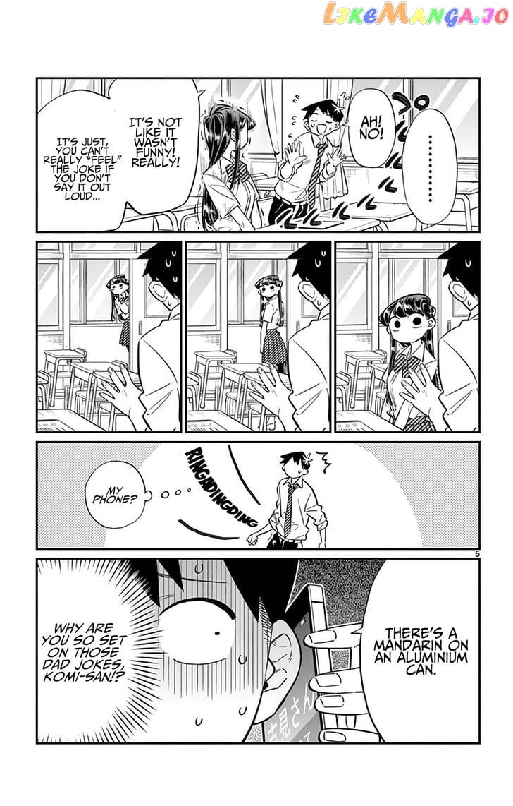 Komi-san wa Komyushou Desu chapter 29 - page 5