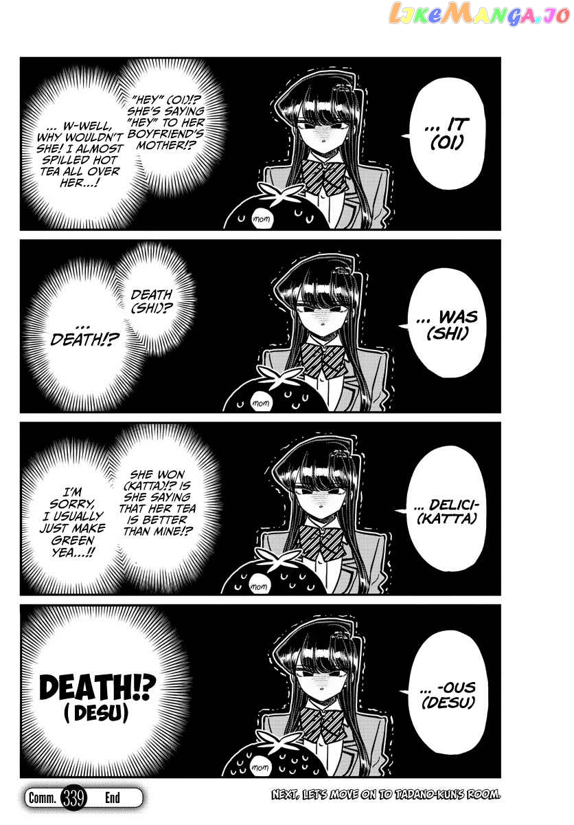 Komi-san wa Komyushou Desu chapter 339 - page 5