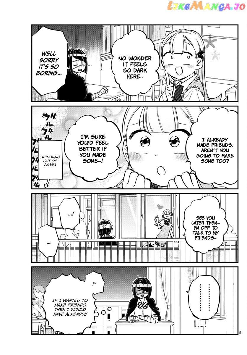 Komi-san wa Komyushou Desu chapter 156 - page 5