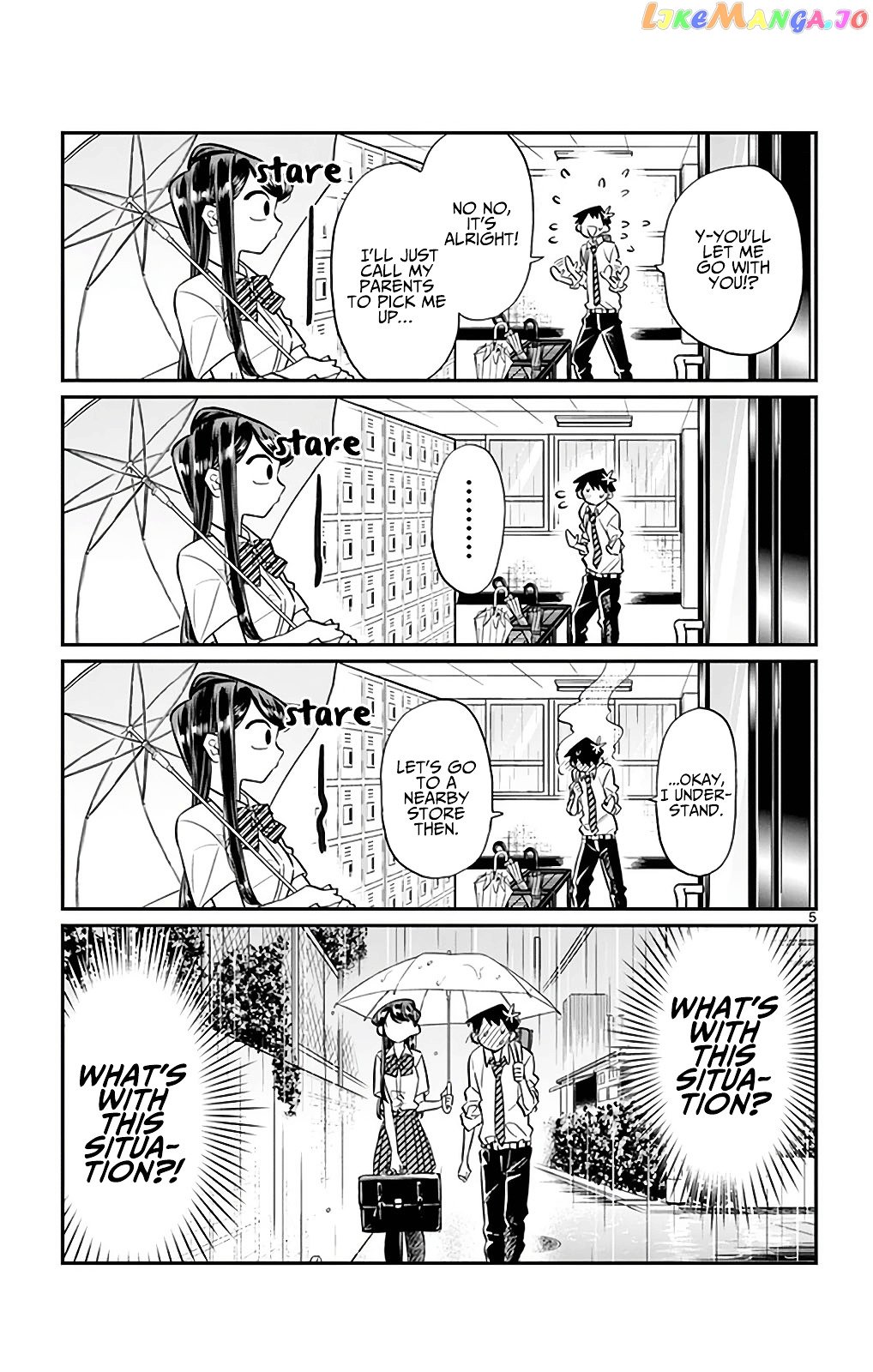 Komi-san wa Komyushou Desu chapter 30 - page 5