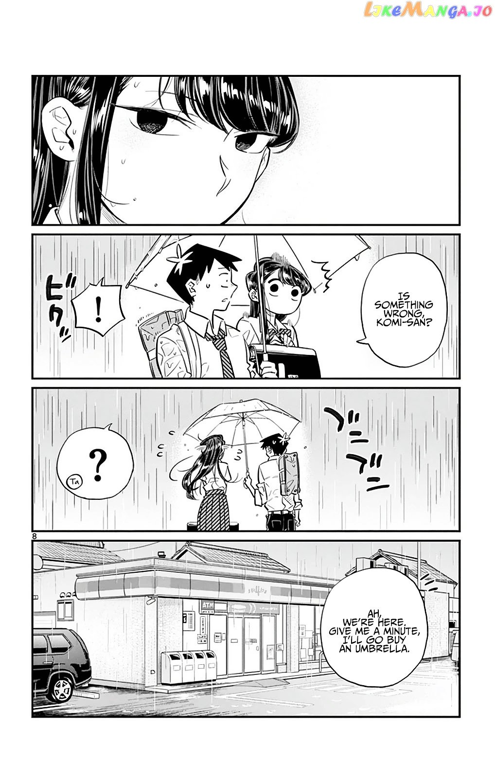 Komi-san wa Komyushou Desu chapter 30 - page 8