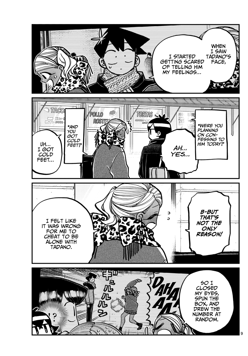 Komi-san wa Komyushou Desu chapter 288 - page 9