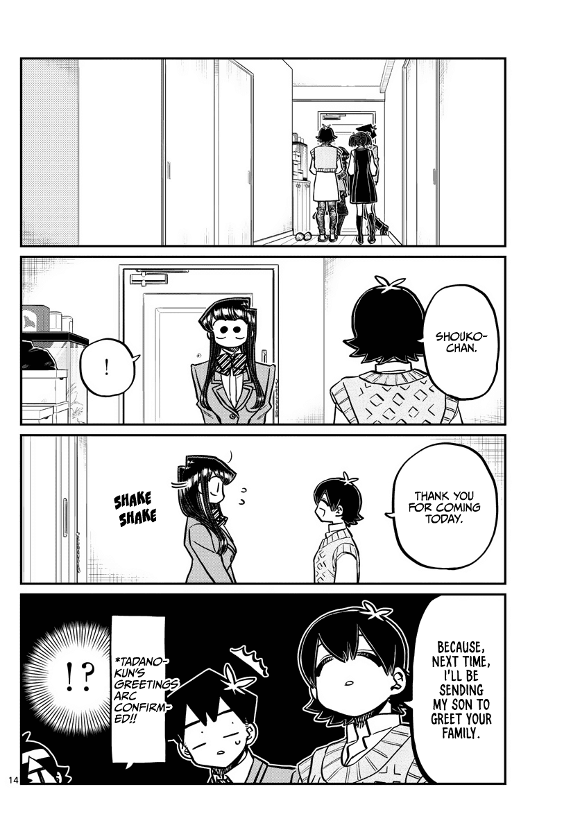 Komi-san wa Komyushou Desu chapter 340 - page 14