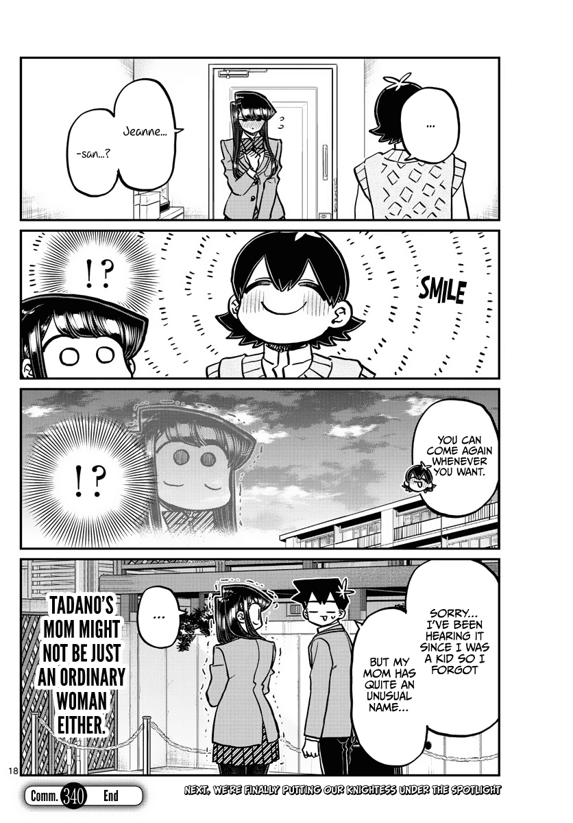 Komi-san wa Komyushou Desu chapter 340 - page 18