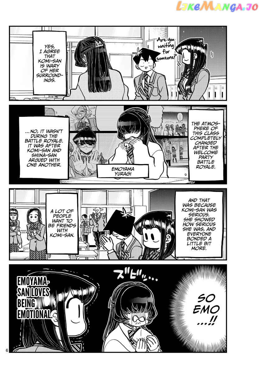 Komi-san wa Komyushou Desu chapter 341 - page 6