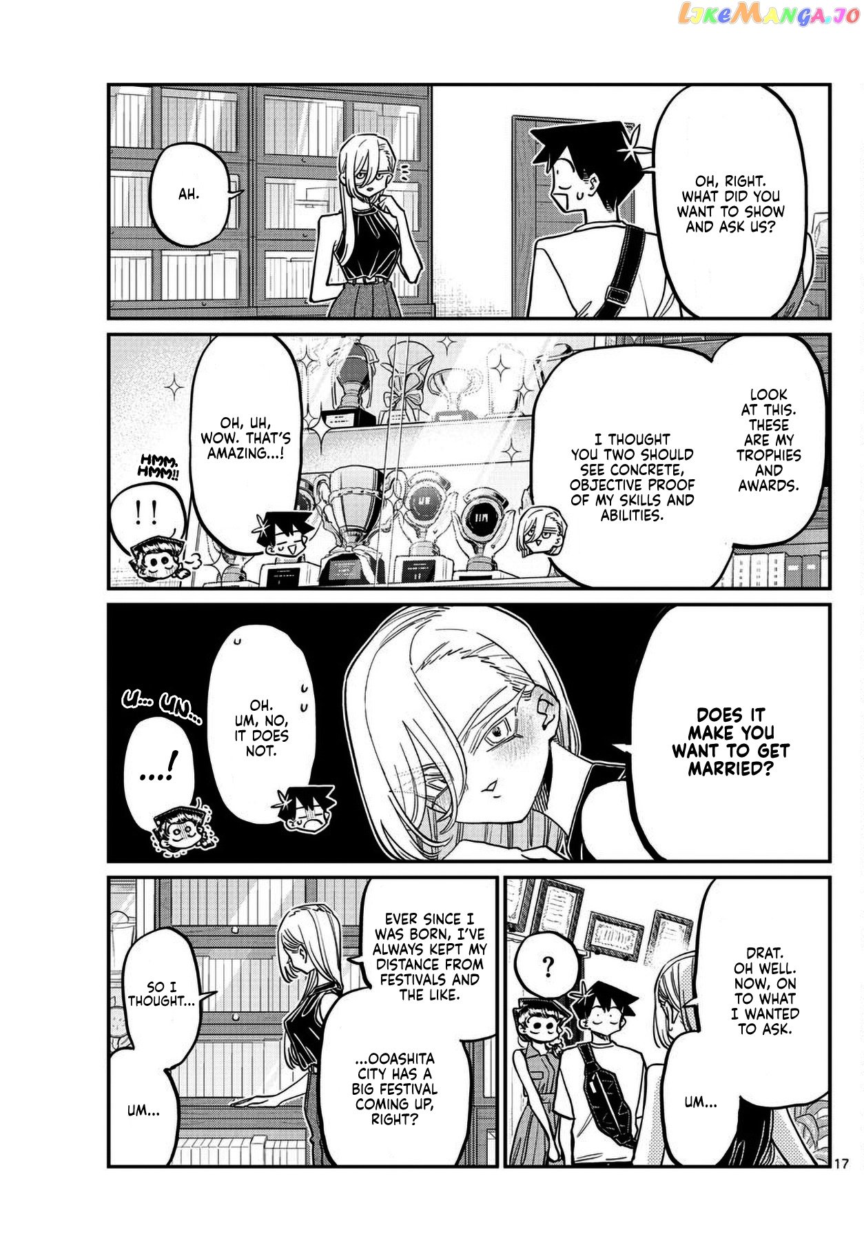 Komi-san wa Komyushou Desu chapter 400 - page 17