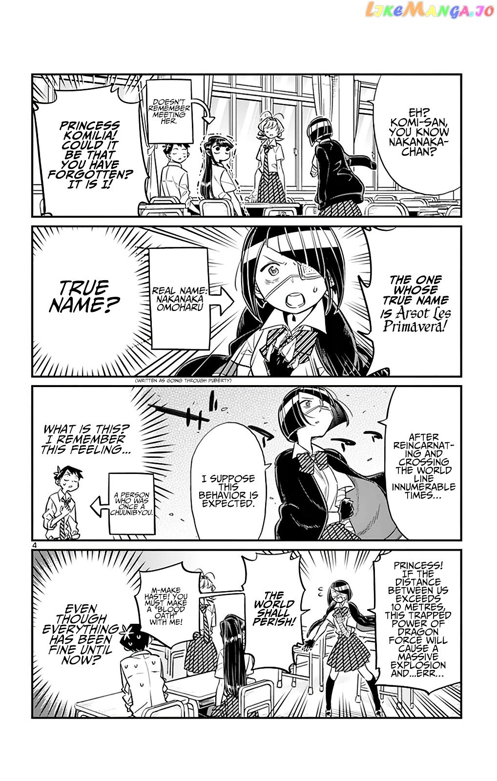 Komi-san wa Komyushou Desu chapter 31 - page 4