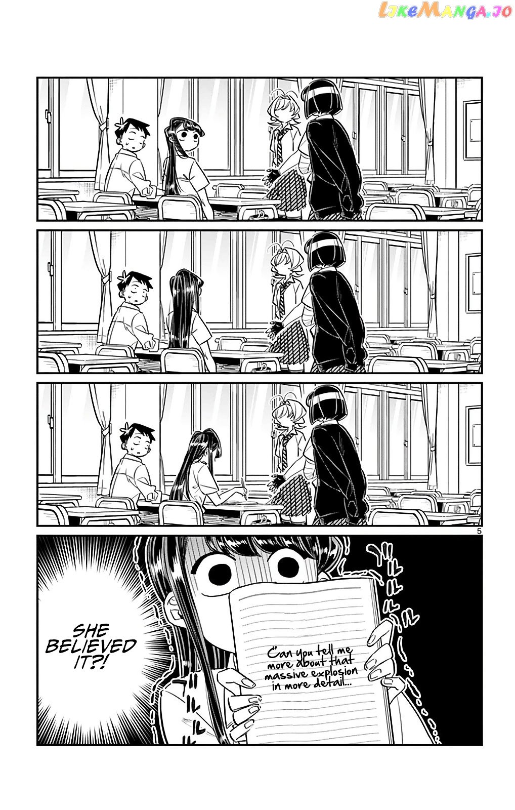 Komi-san wa Komyushou Desu chapter 31 - page 5