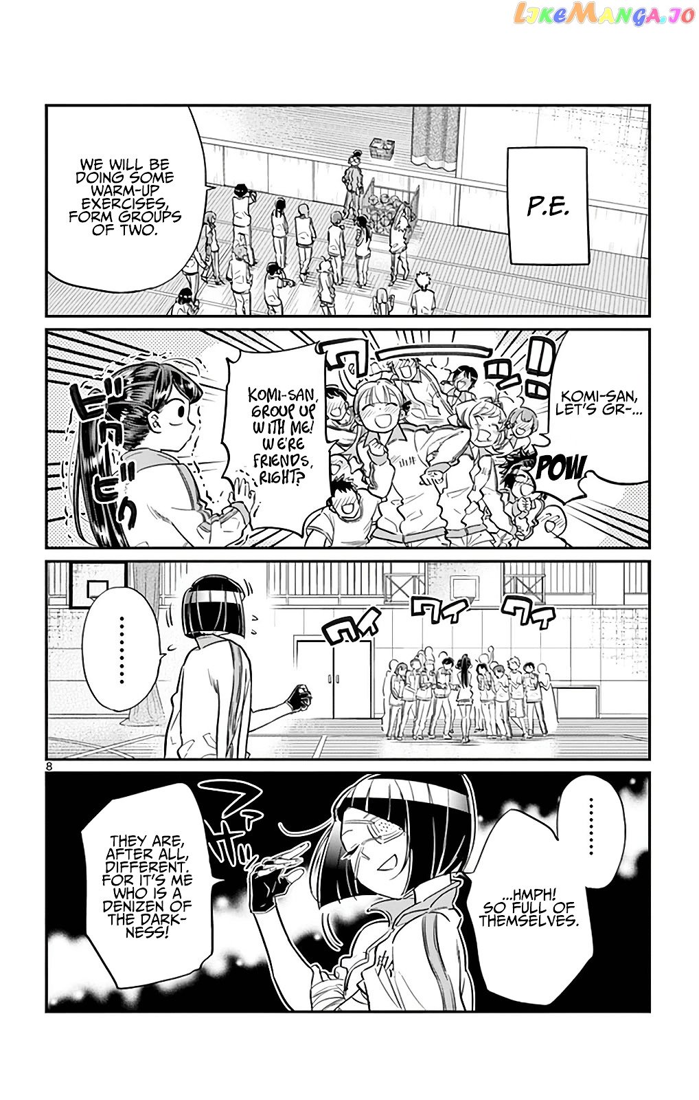 Komi-san wa Komyushou Desu chapter 31 - page 8