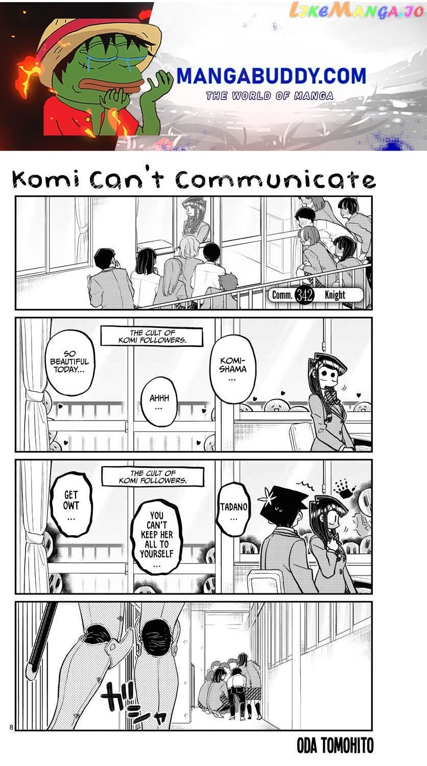 Komi-san wa Komyushou Desu chapter 342 - page 1