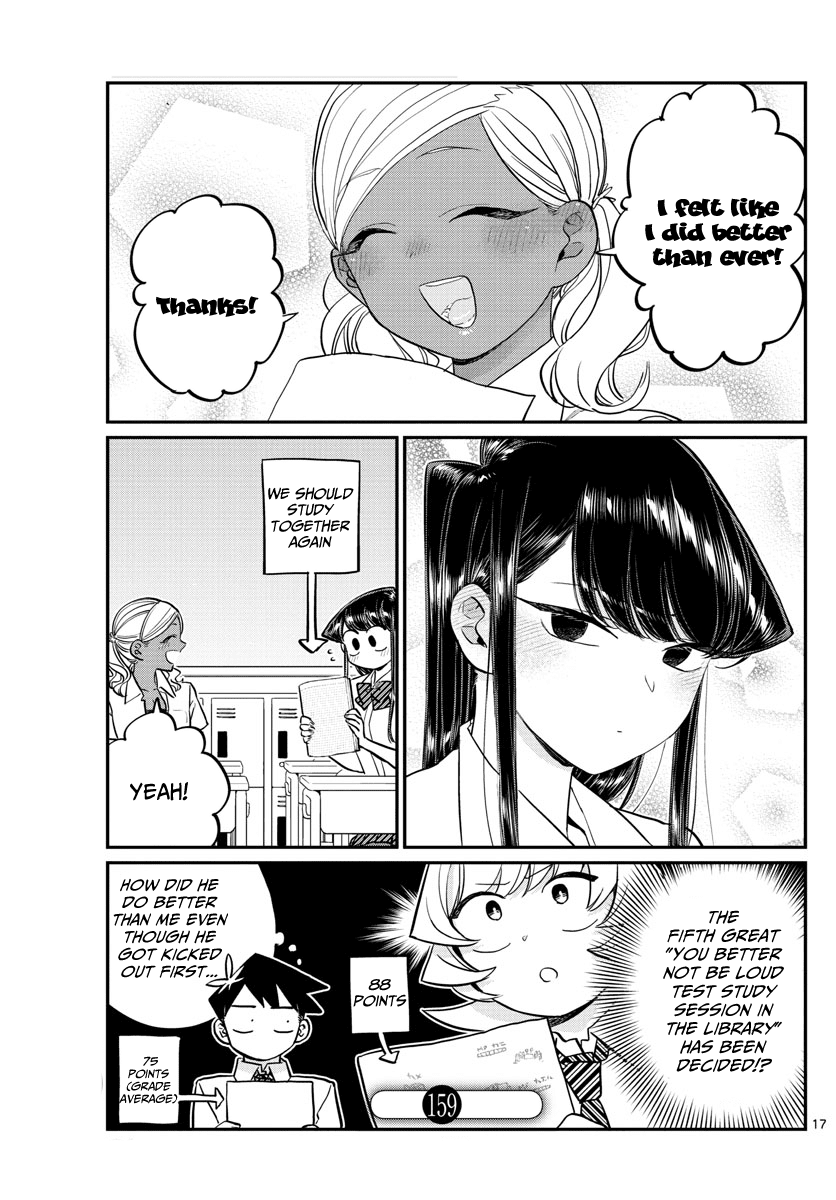 Komi-san wa Komyushou Desu chapter 159 - page 17