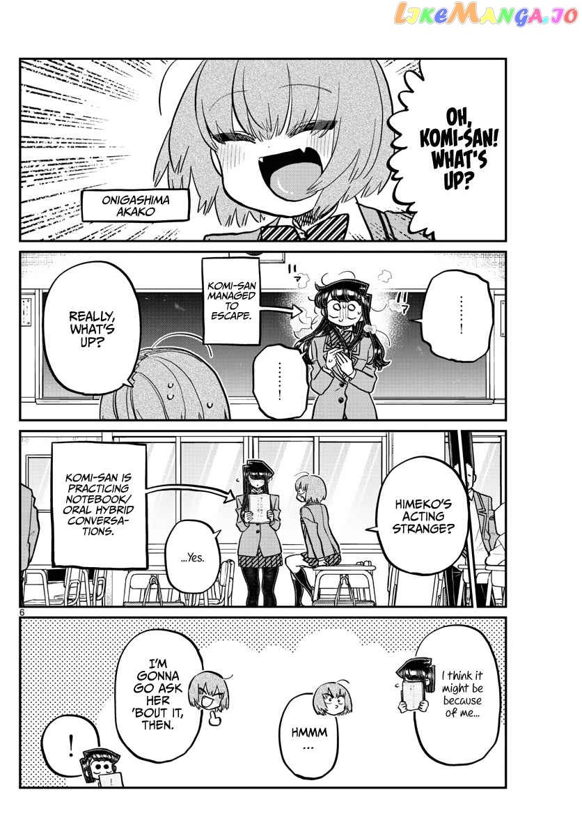 Komi-san wa Komyushou Desu chapter 343 - page 7