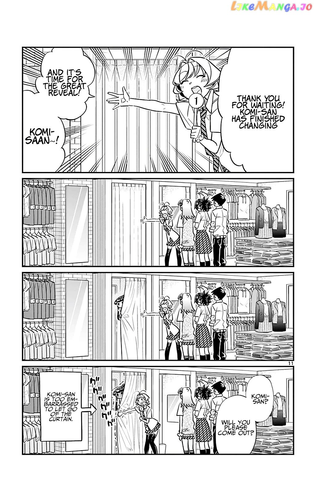 Komi-san wa Komyushou Desu chapter 33 - page 11