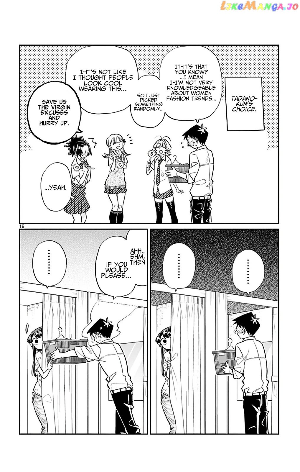 Komi-san wa Komyushou Desu chapter 33 - page 16