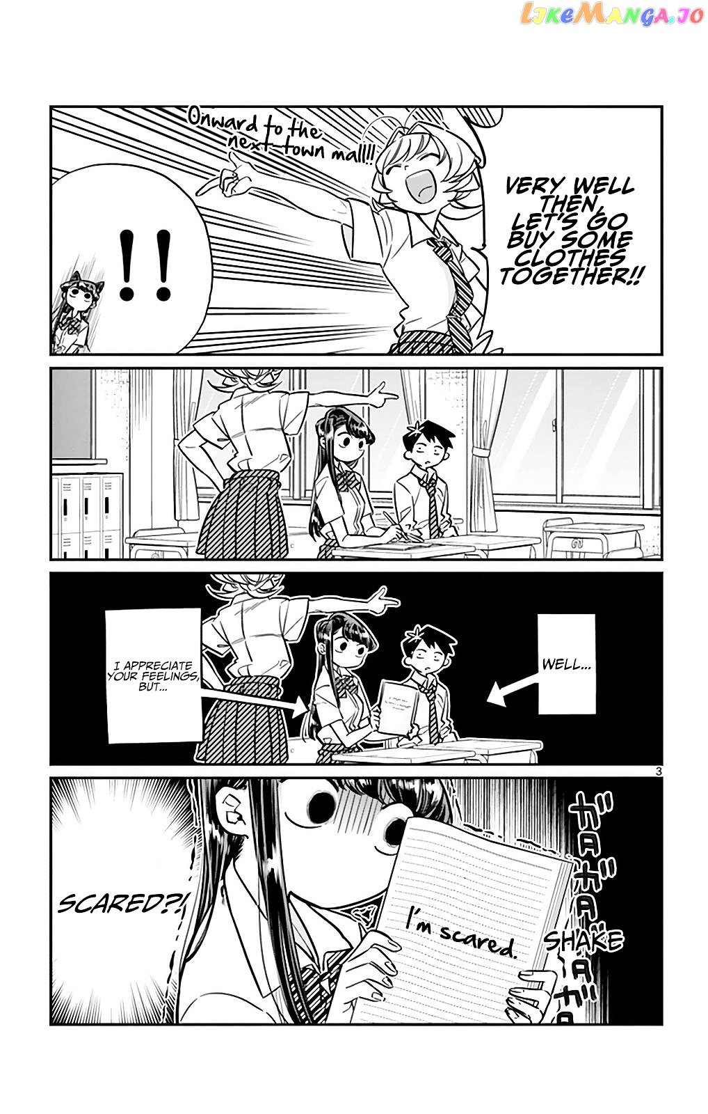 Komi-san wa Komyushou Desu chapter 33 - page 3