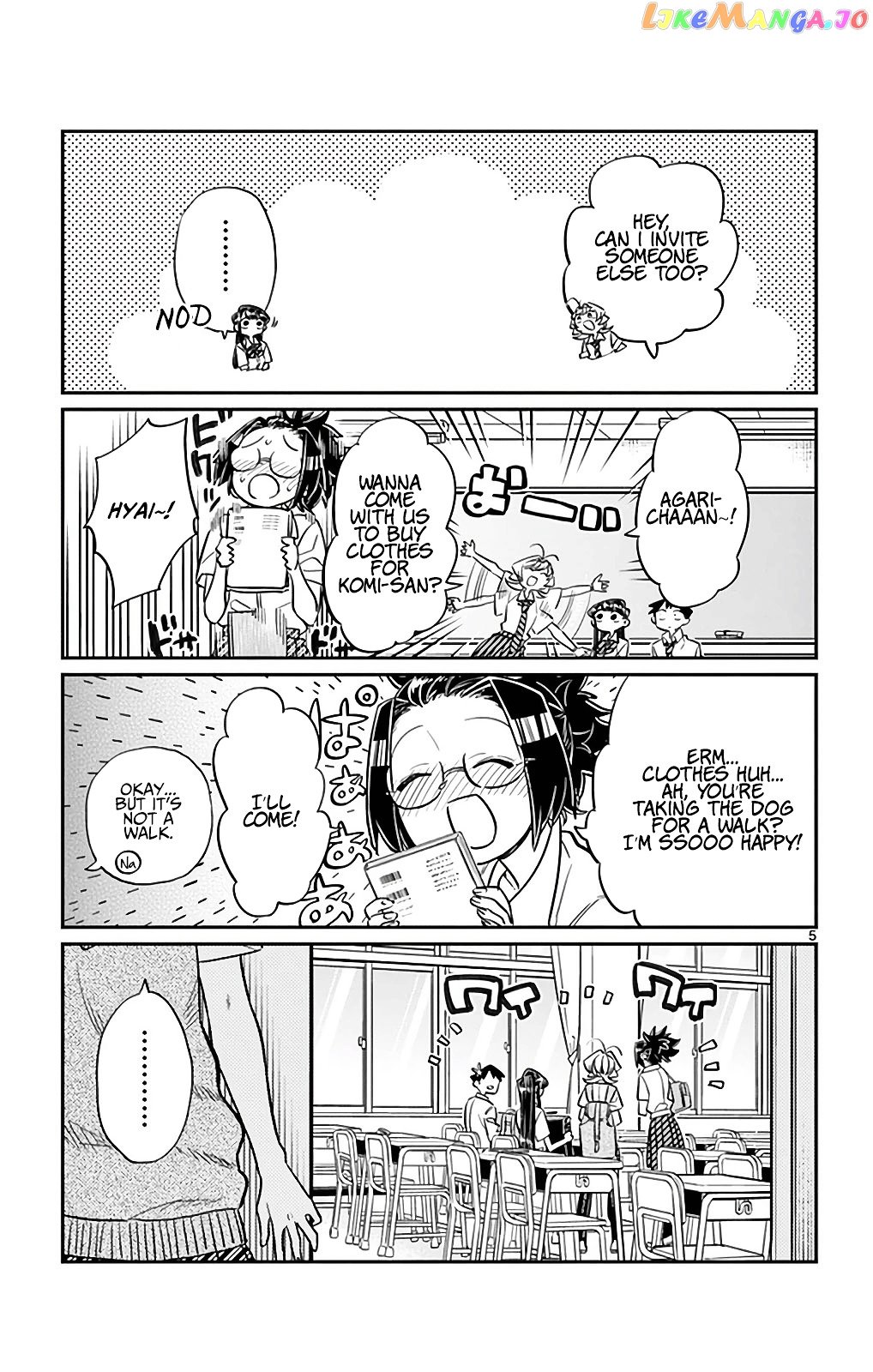 Komi-san wa Komyushou Desu chapter 33 - page 5