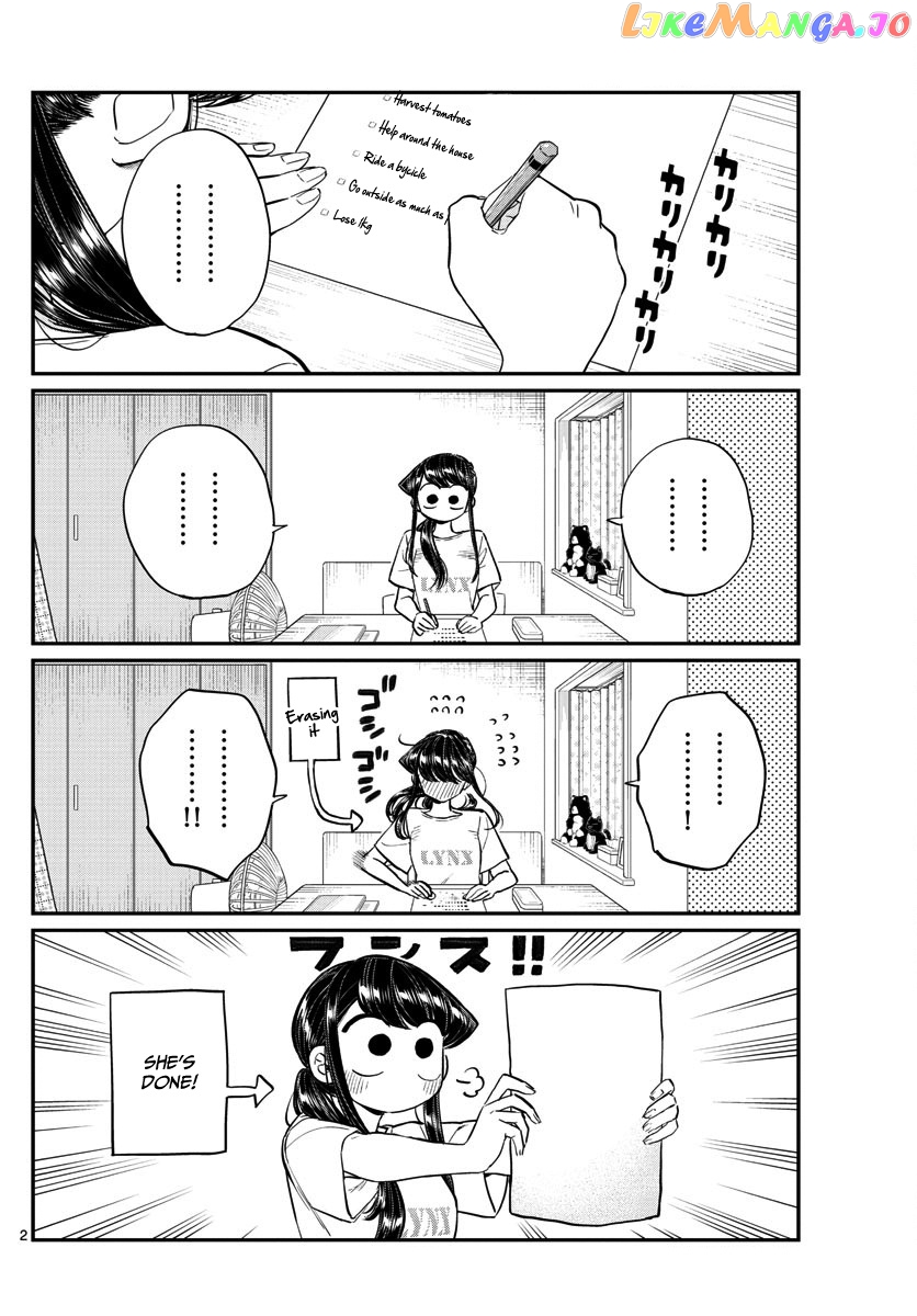 Komi-san wa Komyushou Desu chapter 160 - page 2