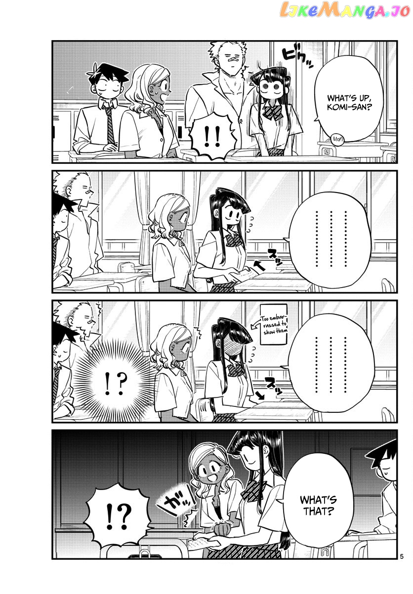 Komi-san wa Komyushou Desu chapter 160 - page 5