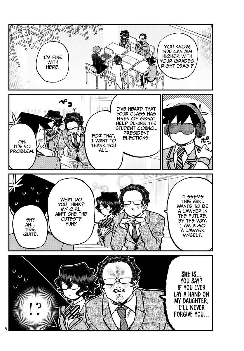 Komi-san wa Komyushou Desu chapter 256 - page 8