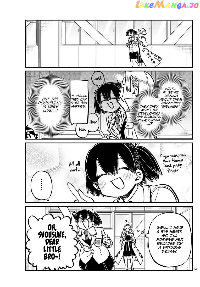 Komi-san wa Komyushou Desu chapter 344 - page 13