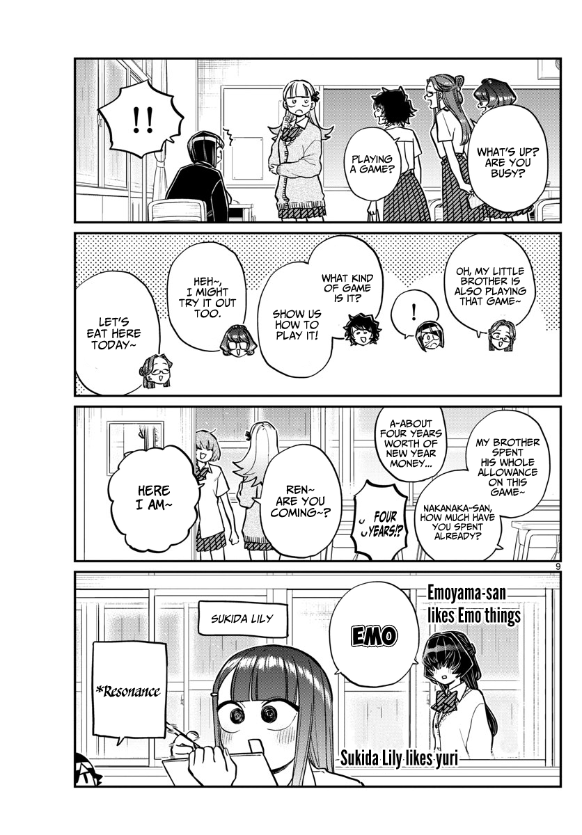 Komi-san wa Komyushou Desu chapter 216 - page 9