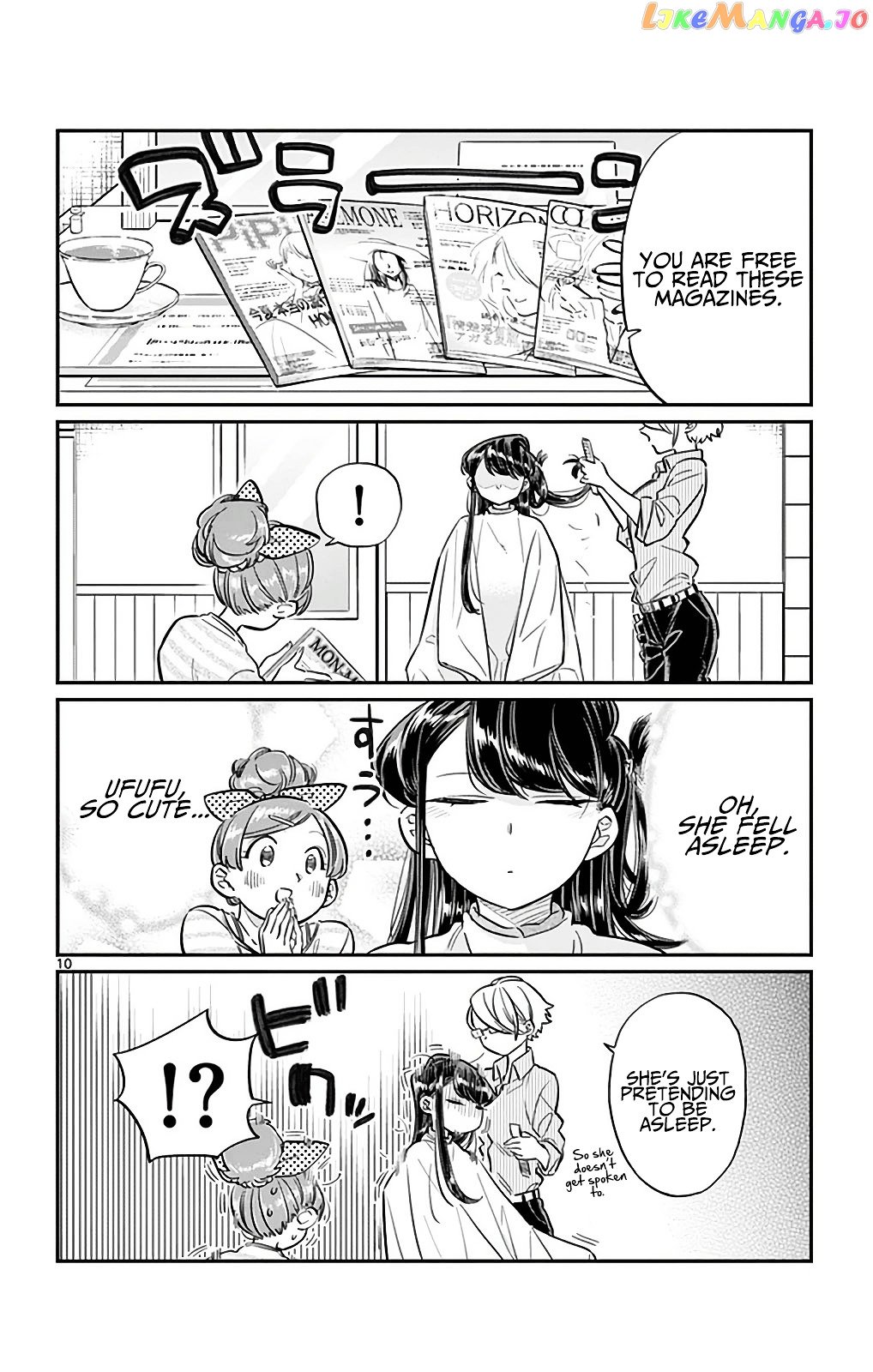 Komi-san wa Komyushou Desu chapter 34 - page 10