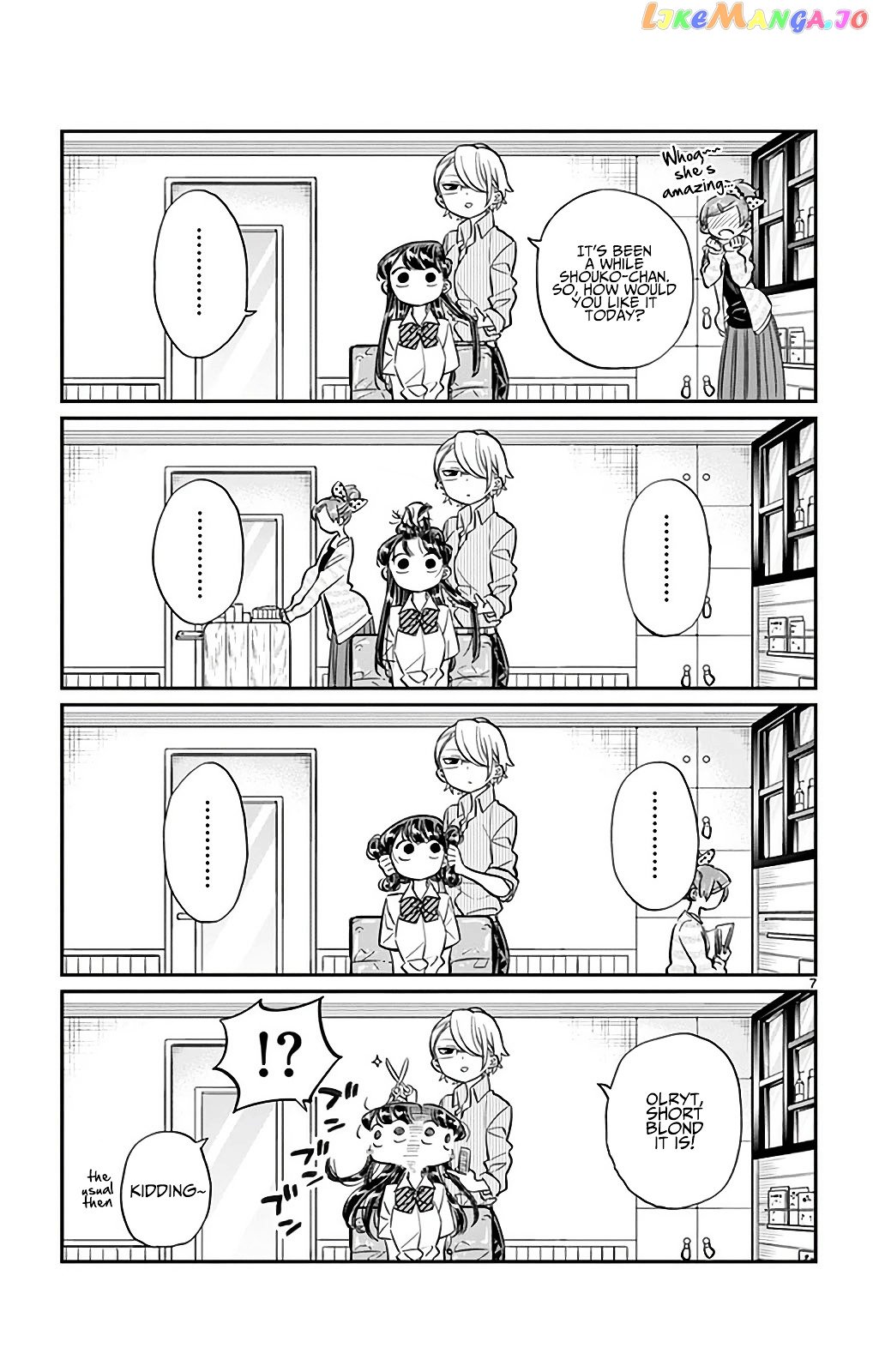 Komi-san wa Komyushou Desu chapter 34 - page 7