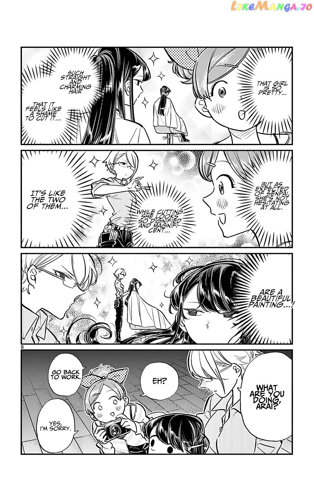 Komi-san wa Komyushou Desu chapter 34 - page 8