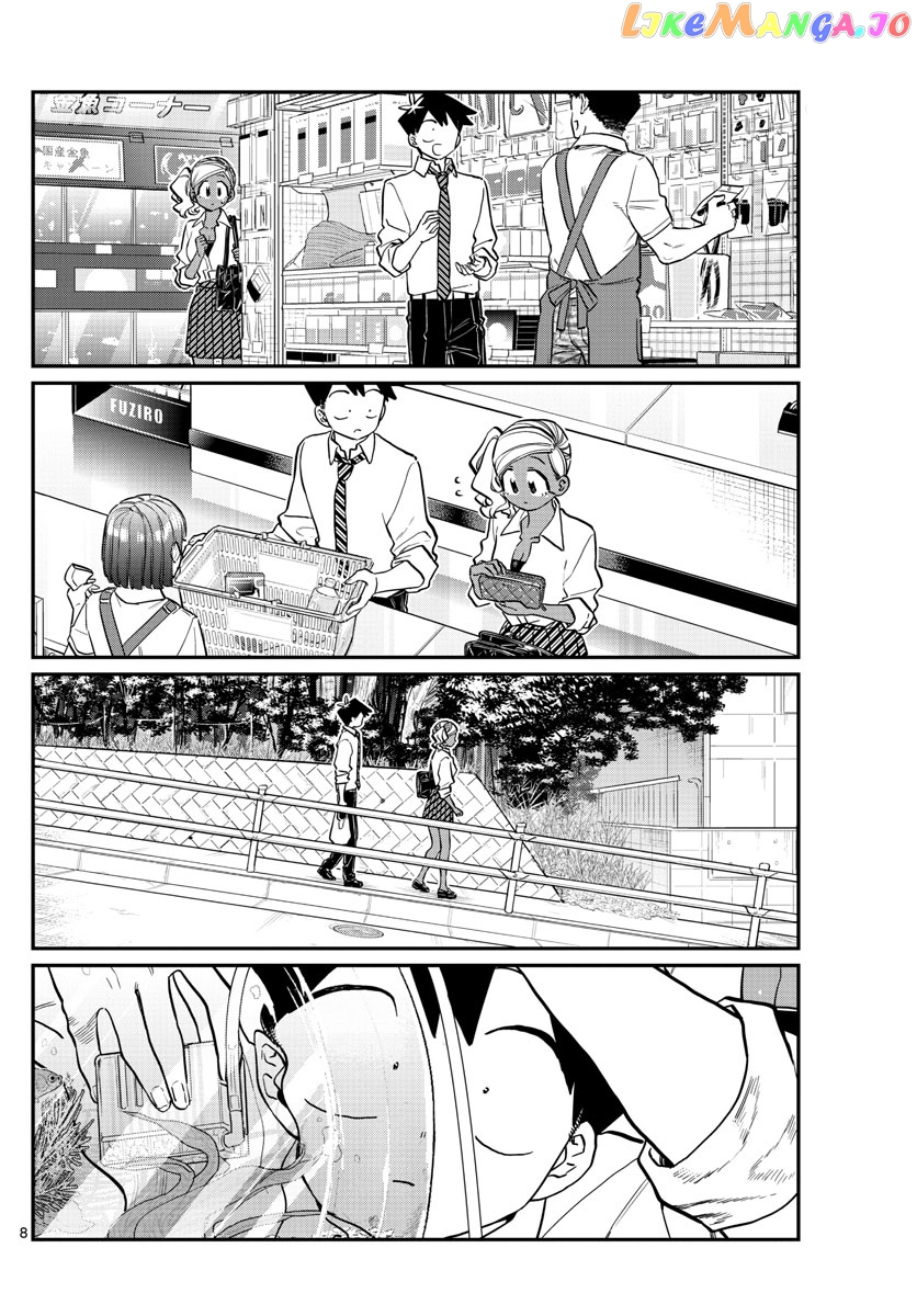 Komi-san wa Komyushou Desu chapter 217 - page 8