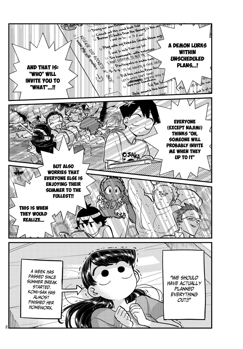 Komi-san wa Komyushou Desu chapter 162 - page 2