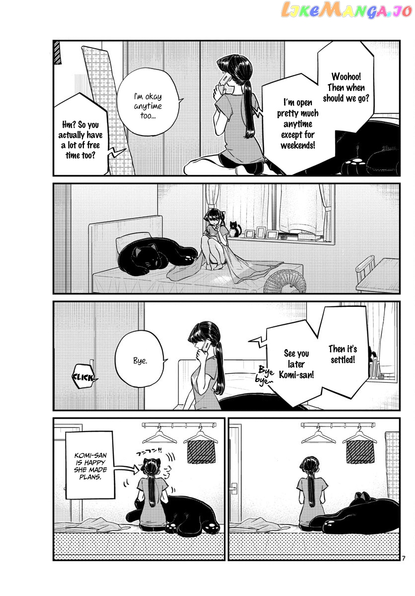 Komi-san wa Komyushou Desu chapter 162 - page 7