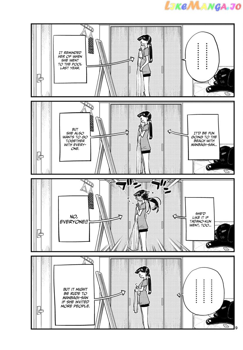 Komi-san wa Komyushou Desu chapter 162 - page 9