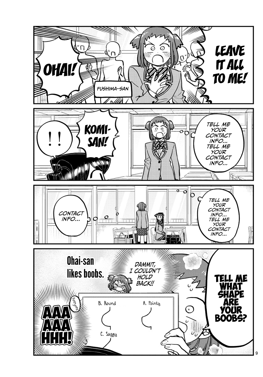 Komi-san wa Komyushou Desu chapter 258 - page 9