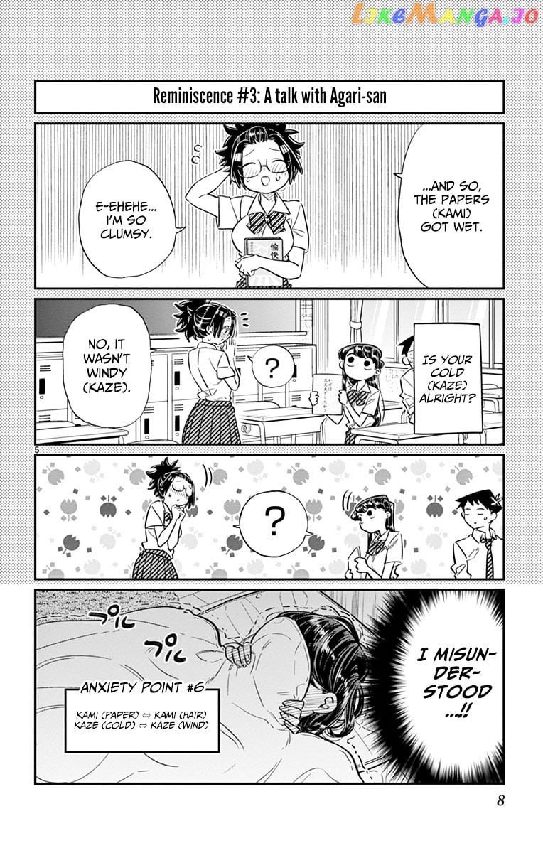 Komi-san wa Komyushou Desu chapter 35 - page 6