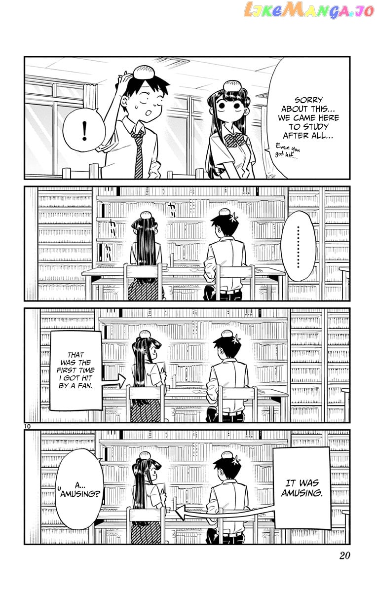 Komi-san wa Komyushou Desu chapter 36 - page 10