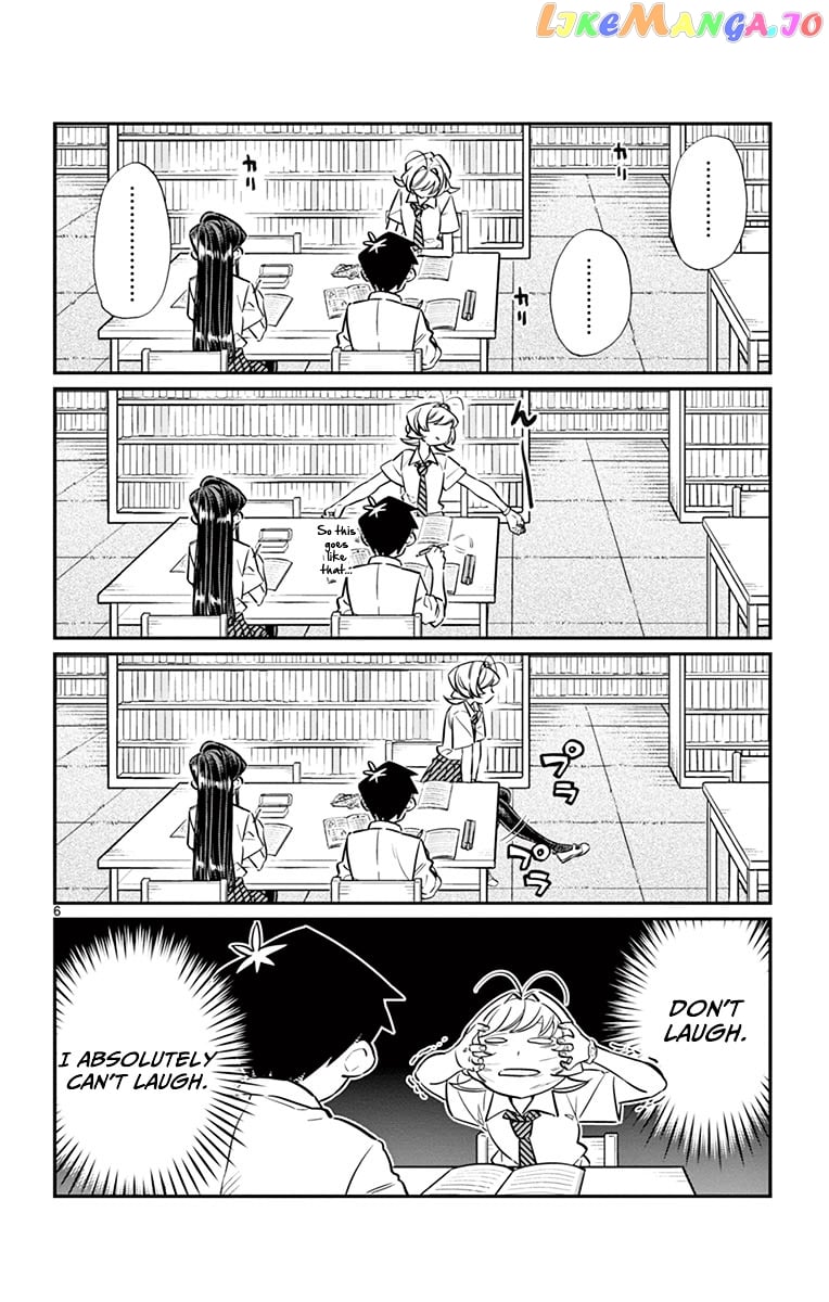 Komi-san wa Komyushou Desu chapter 36 - page 6