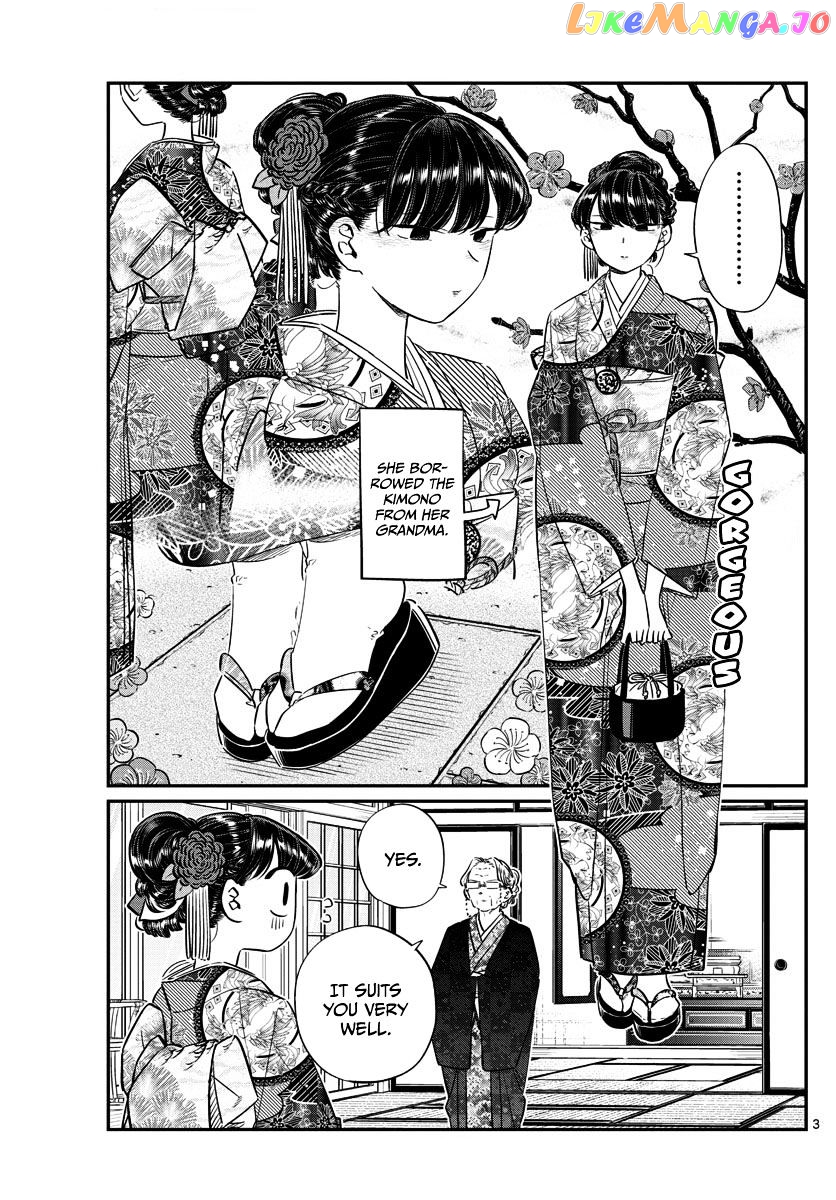 Komi-san wa Komyushou Desu chapter 92 - page 3