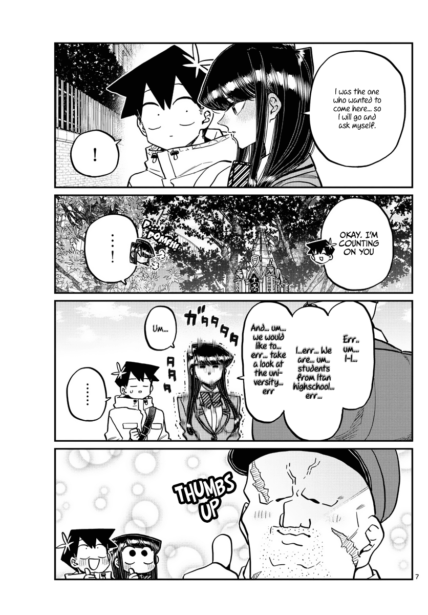 Komi-san wa Komyushou Desu chapter 348 - page 7