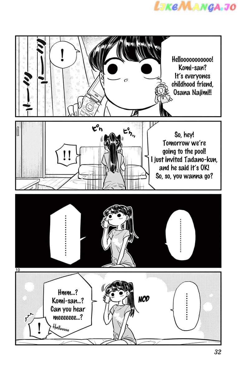 Komi-san wa Komyushou Desu chapter 37 - page 10