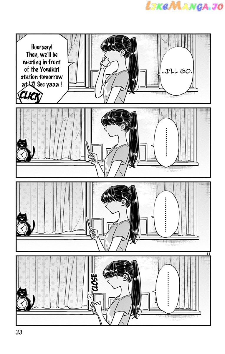 Komi-san wa Komyushou Desu chapter 37 - page 11