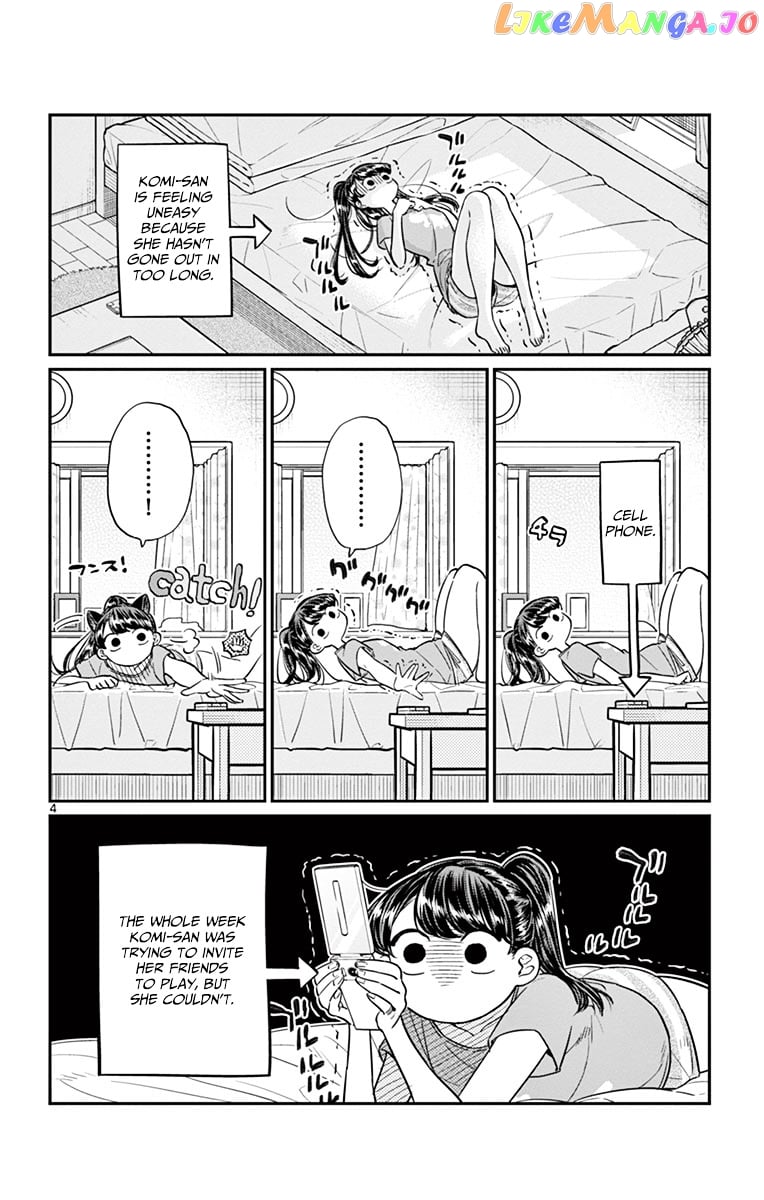 Komi-san wa Komyushou Desu chapter 37 - page 4