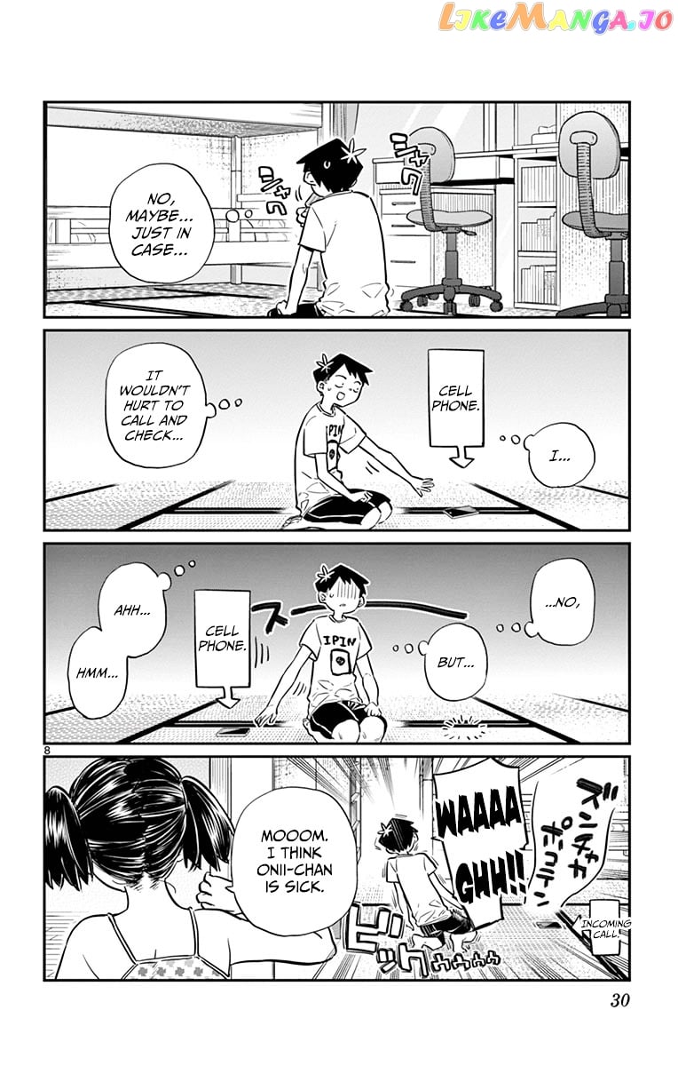 Komi-san wa Komyushou Desu chapter 37 - page 8