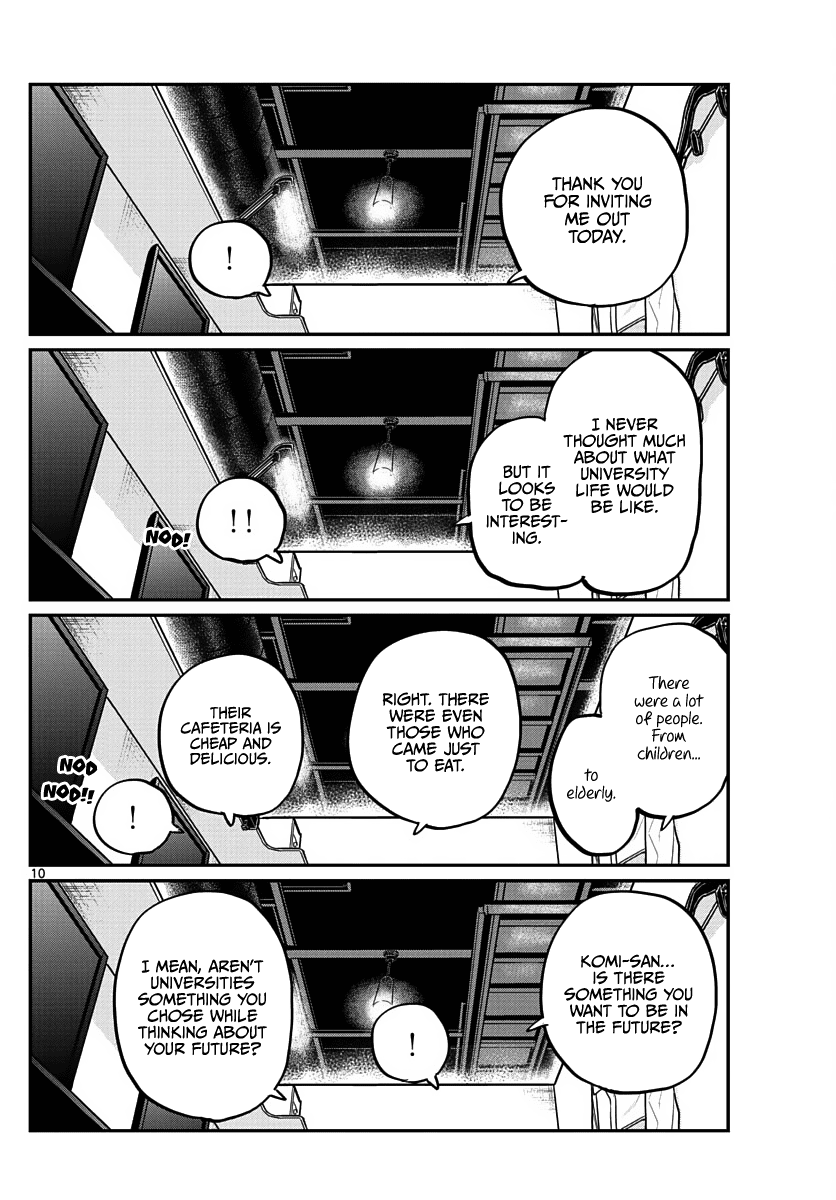 Komi-san wa Komyushou Desu chapter 349 - page 11