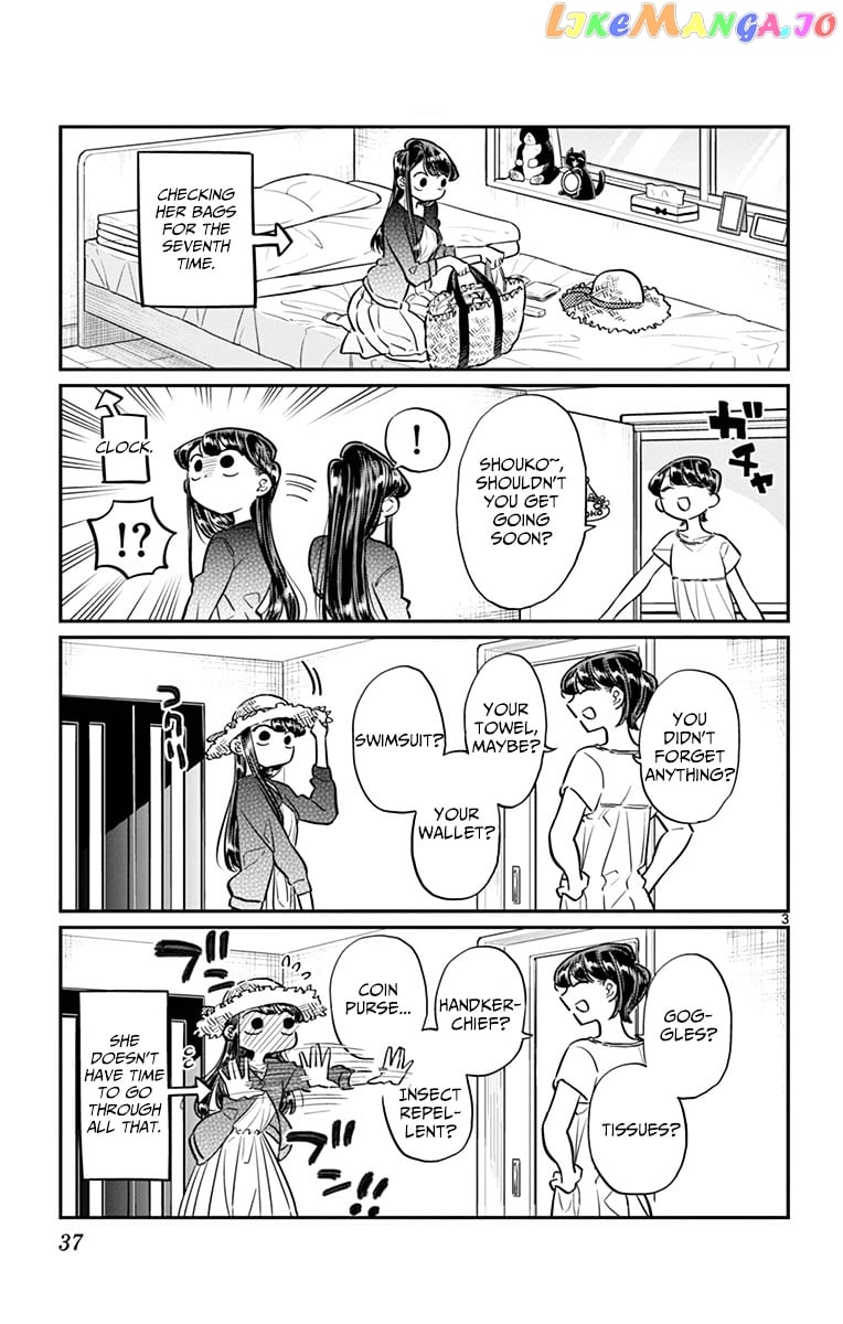 Komi-san wa Komyushou Desu chapter 38 - page 3