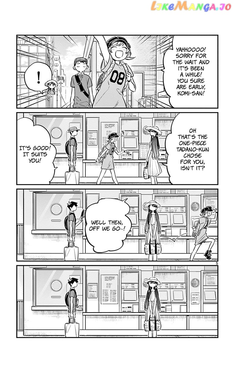 Komi-san wa Komyushou Desu chapter 38 - page 5