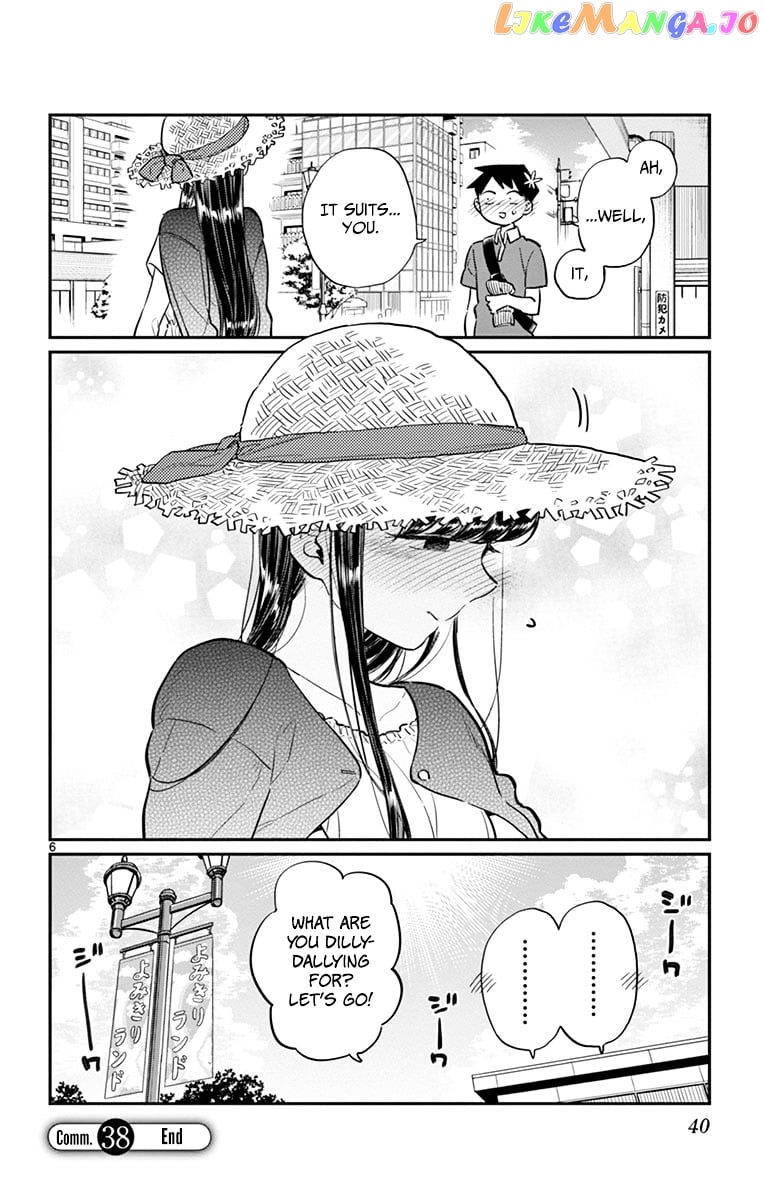 Komi-san wa Komyushou Desu chapter 38 - page 6