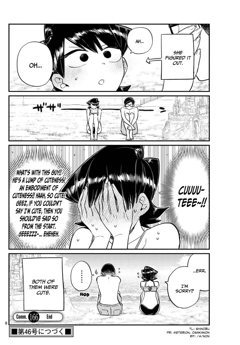 Komi-san wa Komyushou Desu chapter 166 - page 8