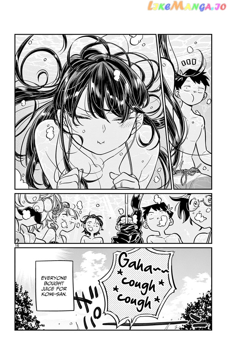 Komi-san wa Komyushou Desu chapter 39 - page 16