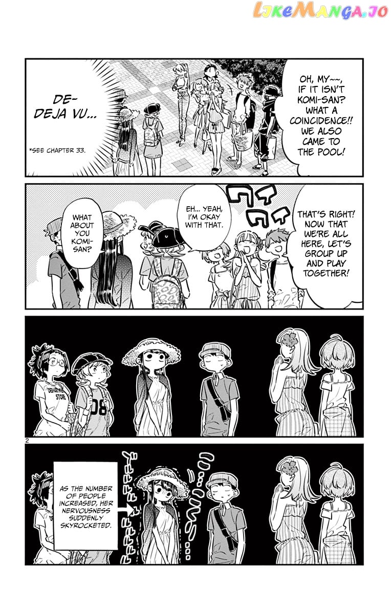 Komi-san wa Komyushou Desu chapter 39 - page 2