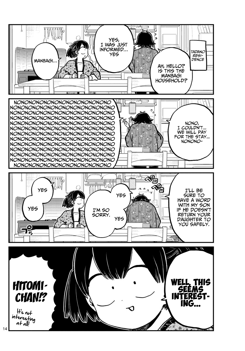 Komi-san wa Komyushou Desu chapter 263 - page 14